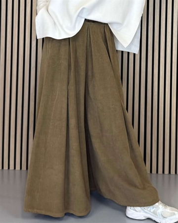 Cabana Living Friga Fløjls Buksenederdel 824687.345 Camel